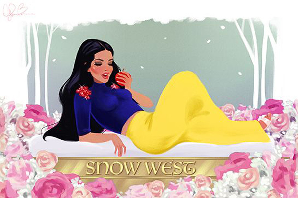 Kardashians as Disney Princesses Kardashians as Disney Princesses